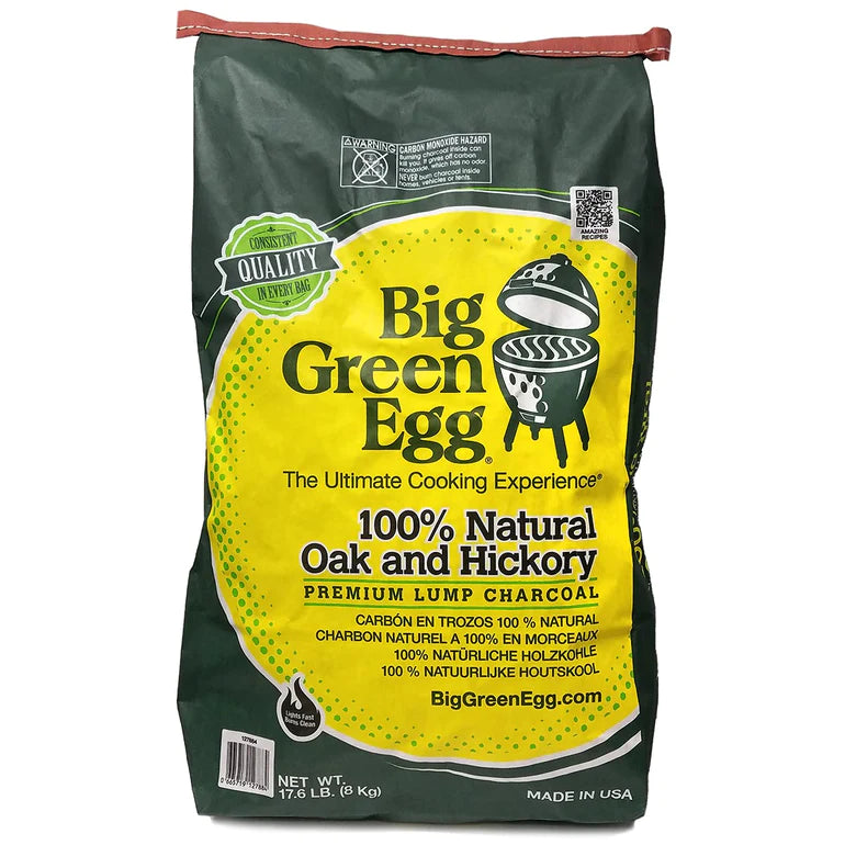 Big Green Egg Charcoal YELLOW LABEL Oak & Hickory 20