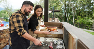 Simple outdoor kitchen ideas