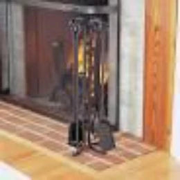Pilgrim: Forged Hearth Tool Set - Matte Black - 28"