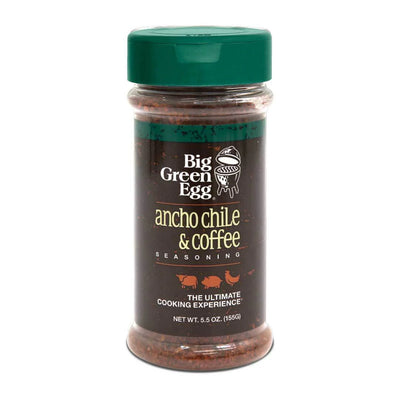 Big Green Egg: Ancho Chile & Coffee