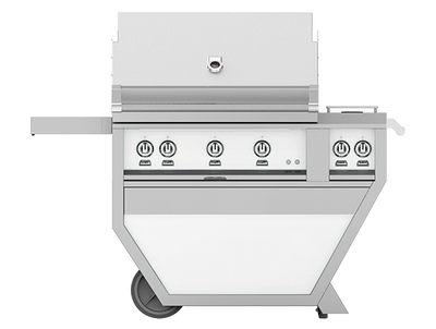 Hestan:  42" Deluxe Cart Grill with Side Burner