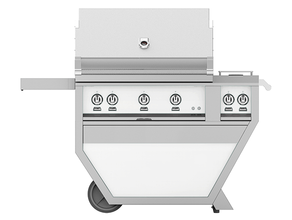 Hestan:  42" Deluxe Cart Grill with Side Burner