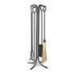 Pilgrim: Large Hearth Tool Set - Vintage Iron - 39"