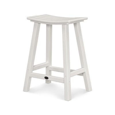 Polywood: Traditional 24" Saddle Counter Stool