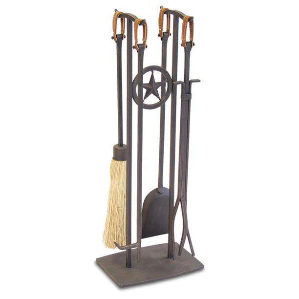 Pilgrim: Western Star Tool Set - Dist. Bronze\Brown Suede Leather  - 28.5"