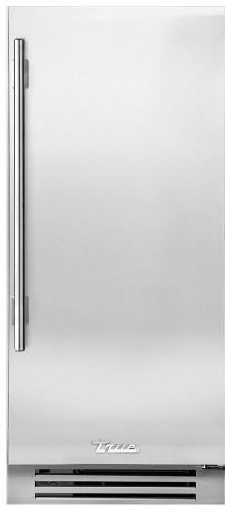 True Refrigeration: 15" Clear Ice Maker w/ Articulating/Soft Close Hinge, Stainless Door