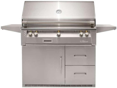 Alfresco: 42" Grill on Refrigerated Base