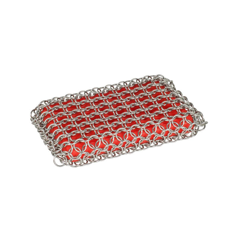 Lodge: Red Chainmail Scrubbing Pad