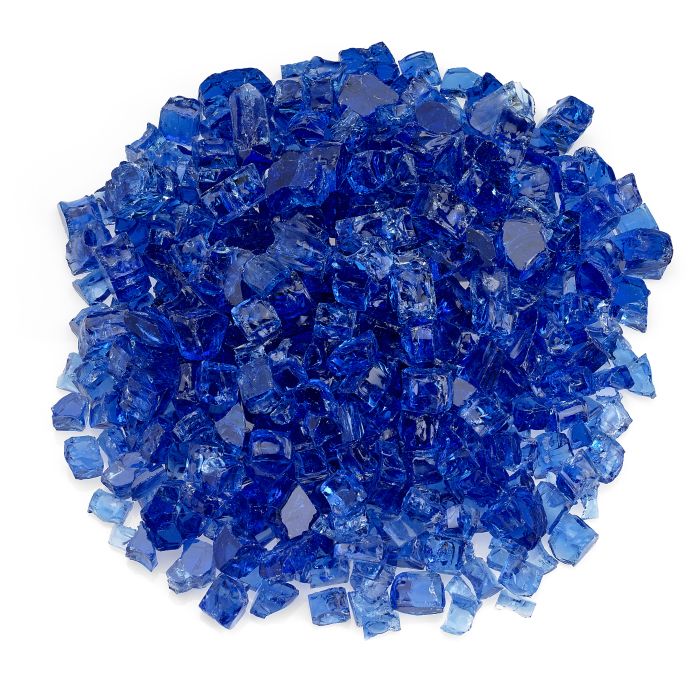 American Fire Glass:  1/2" Glass Media- 10 lb. Jar