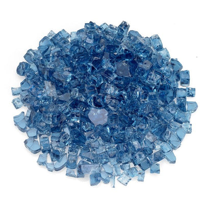 American Fire Glass:  1/2" Glass Media- 10 lb. Jar