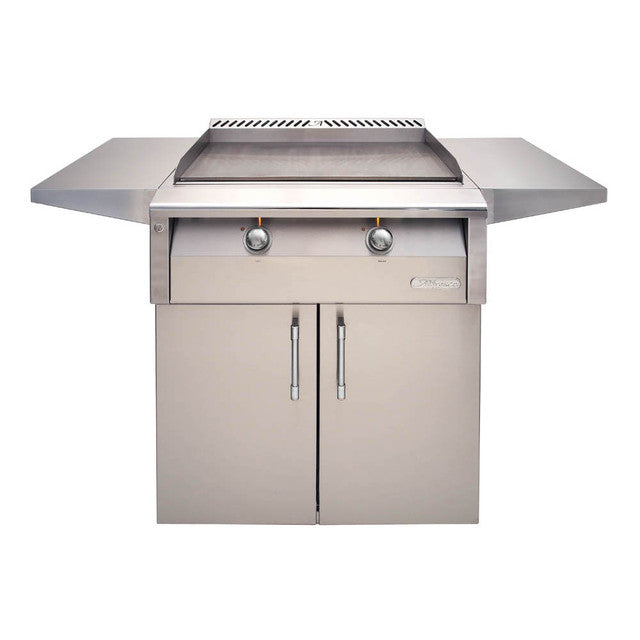 Alfresco: 30" Dual Zone Griddle on Standard Cart