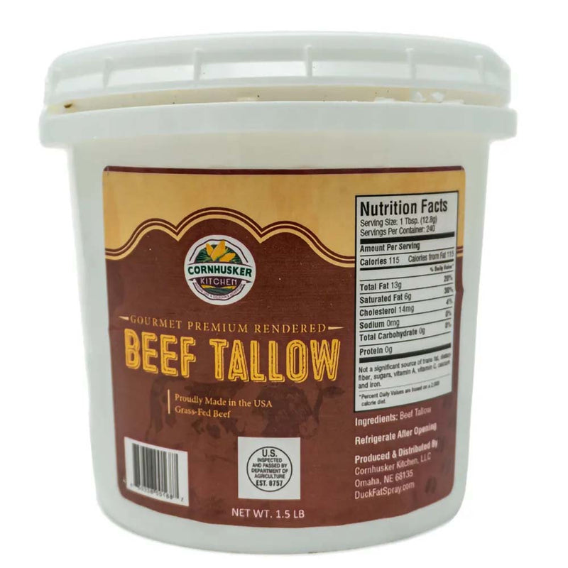 Cornhuskers Kitchen: Beef Tallow Small