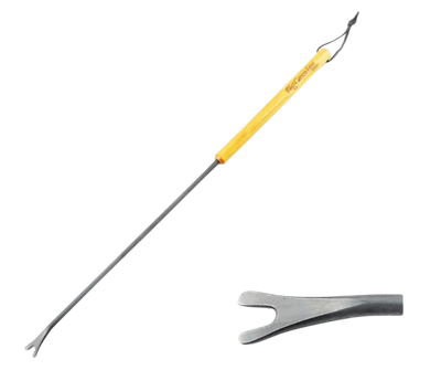 Big Green Egg:  Big Green Egg Long Handle V-notch Grid Cleaner