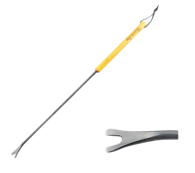 Big Green Egg:  Big Green Egg Long Handle V-notch Grid Cleaner