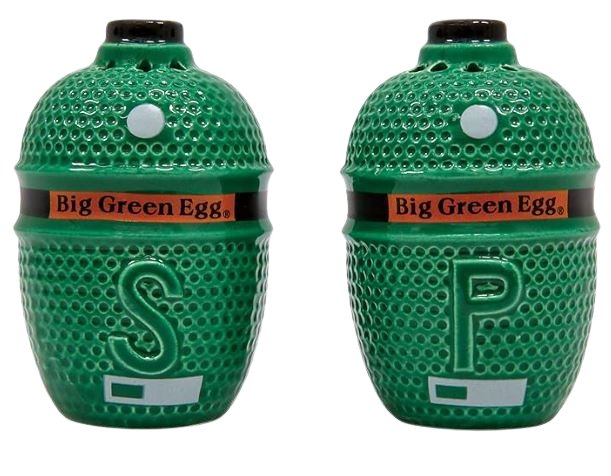 Big Green Egg: Salt and Pepper Shakers