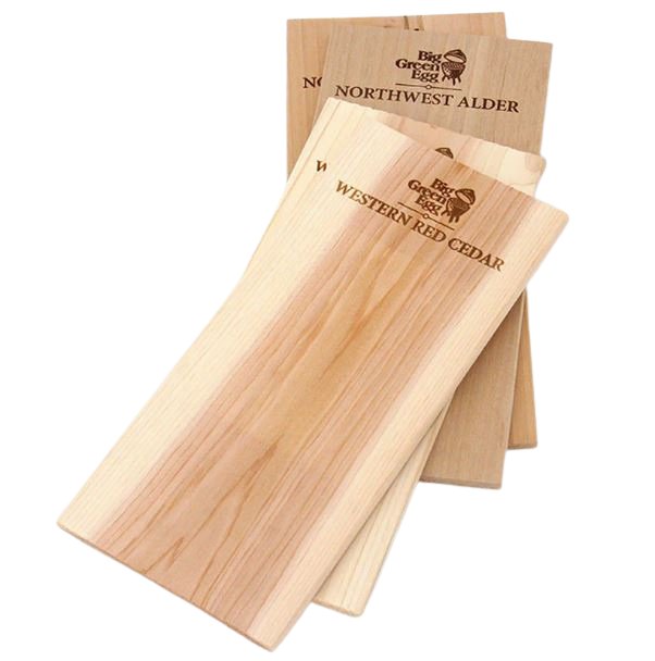 Big Green Egg:  Western Red Cedar Natural Grilling Planks - 2 pack (11 in/28 cm)