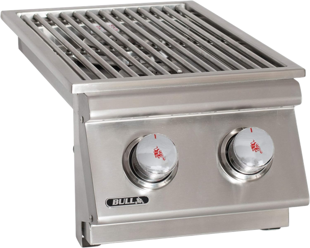 Bull Grills: Double Slide In Side burner