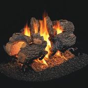 Real Fyre: Charred Oak Logs- See Thru