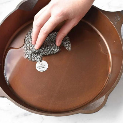 Smithey Ironware: Chainmail Scrubber