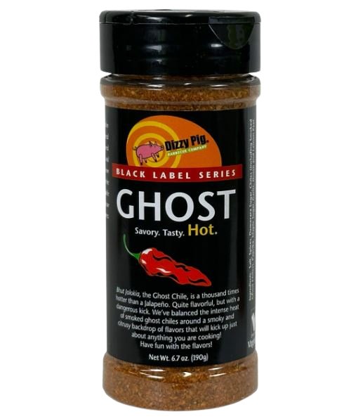 Dizzy Pig:  Black Label Series Ghost (8oz. Shaker)