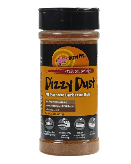 Dizzy Pig:  Dizzy Dust Regular (8oz. Shaker)