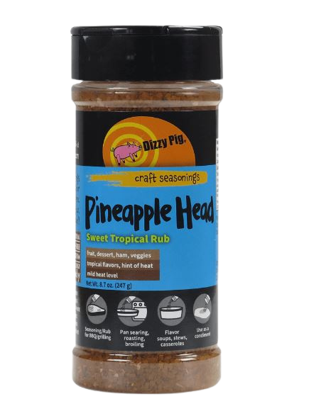 Dizzy Pig:  Spicy Pineapple Head (8oz. Shaker)