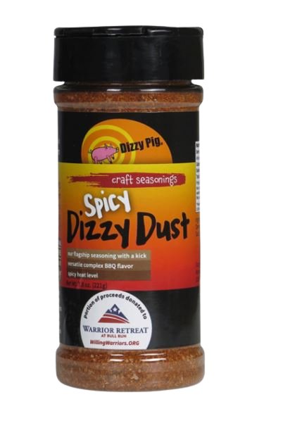 Dizzy Pig:  Spicy Dizzy Dust (8oz Shaker)