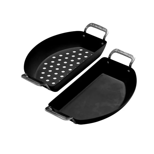 Kamado Joe: Karbon Steel Half Moon Pan