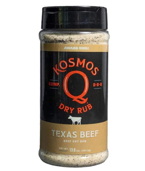 Kosmos Q: TEXAS BEEF RUB 13.8 oz.