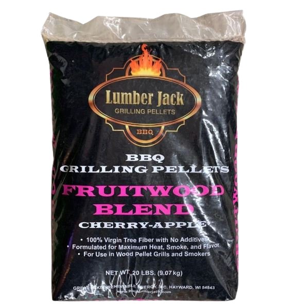 Lumber Jack Pellets: Fruitwood Blend