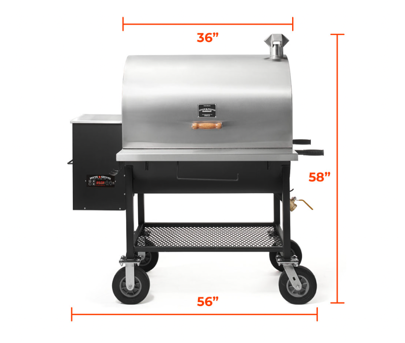Pits and spits pellet smoker online