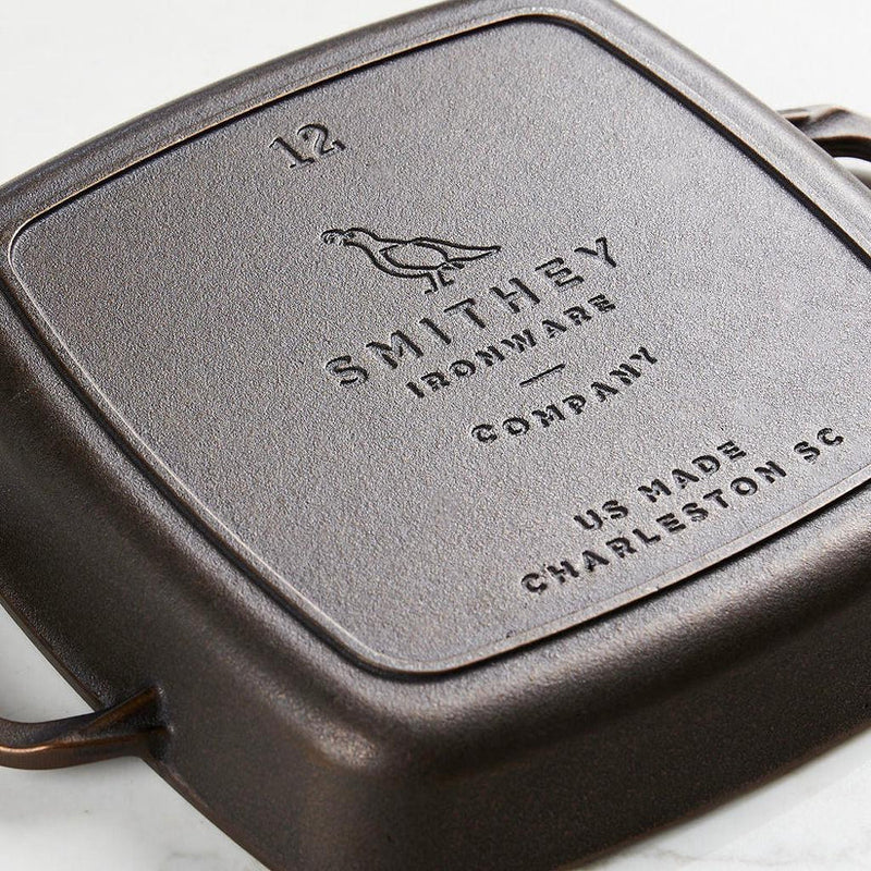 Smithey Ironware: No. 12 Grill Pan