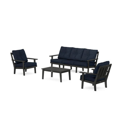 Oxford 4-Piece Deep Seating Set with Sofa