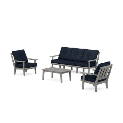 Oxford 4-Piece Deep Seating Set with Sofa