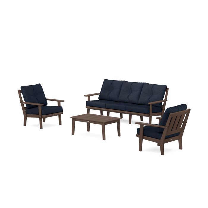 Oxford 4-Piece Deep Seating Set with Sofa