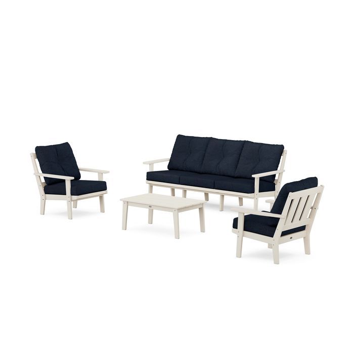 Oxford 4-Piece Deep Seating Set with Sofa