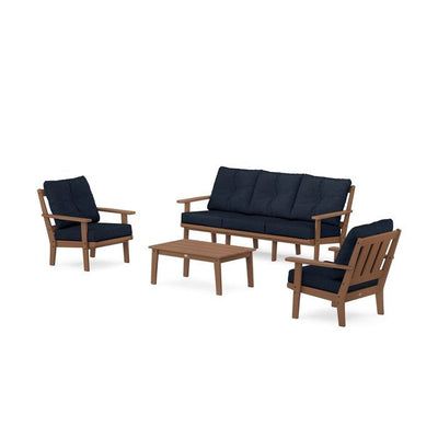 Oxford 4-Piece Deep Seating Set with Sofa