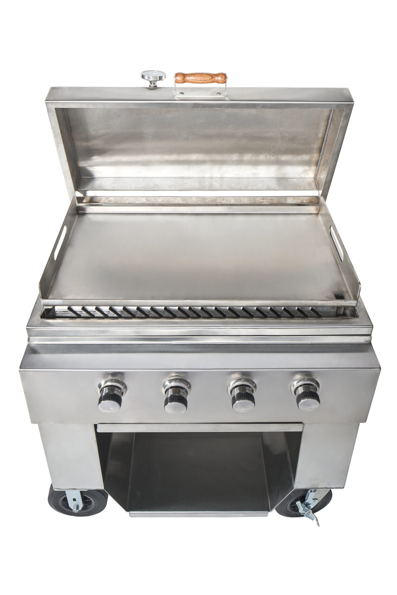 Pitts & Spitts: 4 Burner Freestanding Griddle