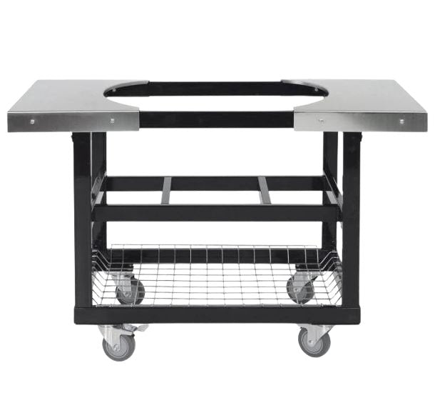 Primo Grills:  Cart Base with Basket and SS Side Shelves for JR 200