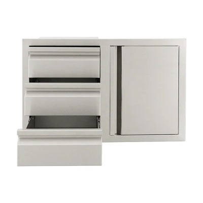 Renaissance: 33" Valiant Triple Drawer & Door Combo