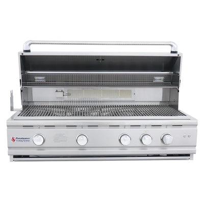 Renaissance: 42" Cutlass Pro Grill W/ Rear Burner, Briquette Trays & Blue LEDs