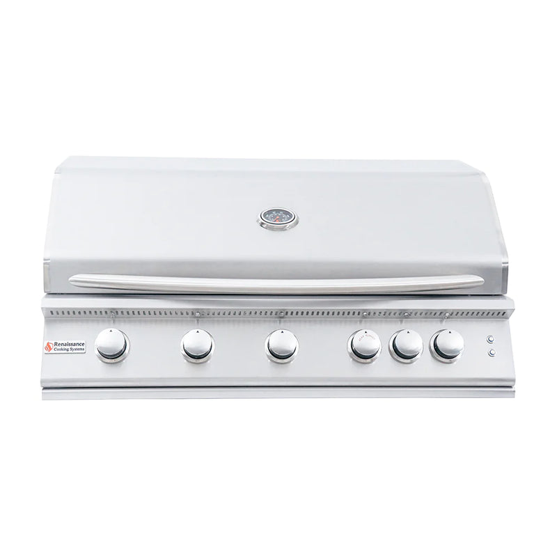 Renaissance: 40" Premier Grill W/ Rear Burner