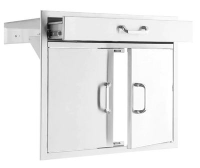PCM: 260 Series 30" Double Door & Single Drawer Combo
