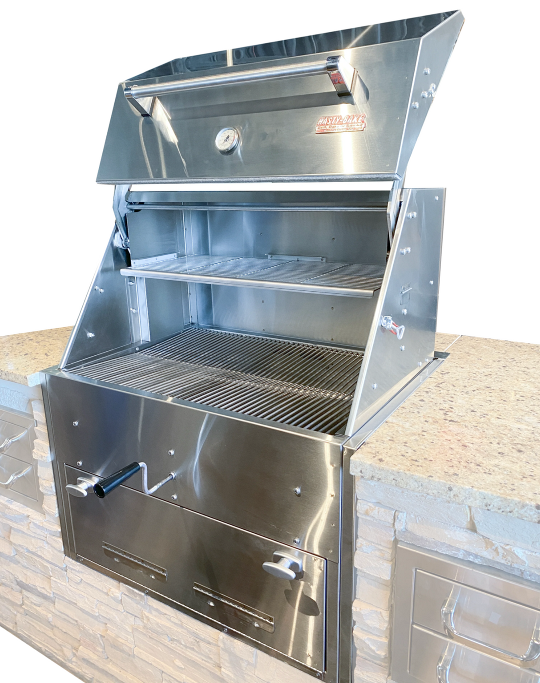 Hasty Bake: Fiesta 271 stainless Steel Built In