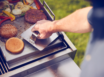 Hasty Bake: Large Stainless Steel Griddle