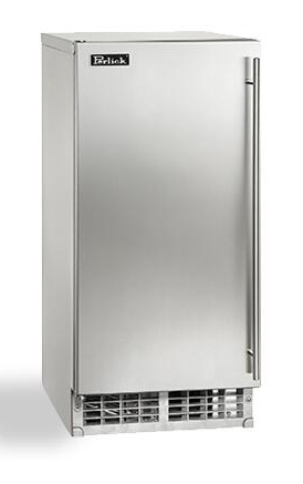 Perlick:  Clear Ice Maker with Panel Ready Door, Hinge Reversible