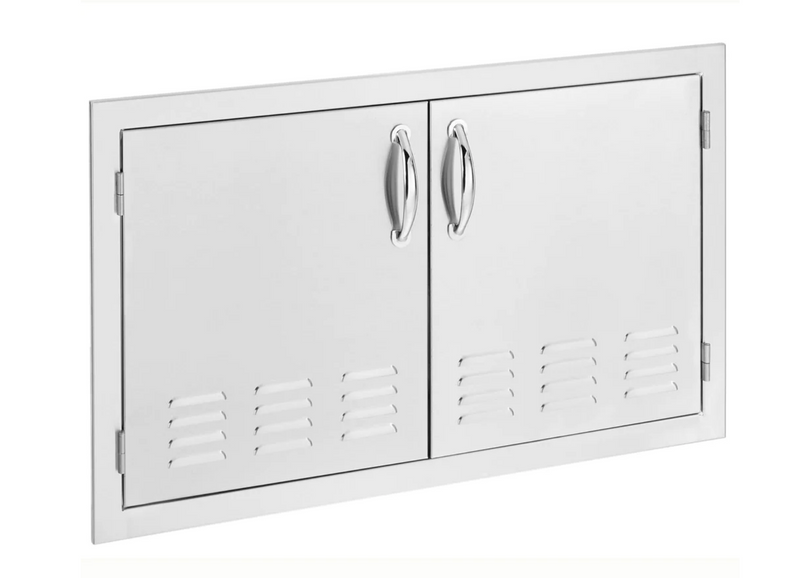 TrueFlame: 33" Vented Double Access Door