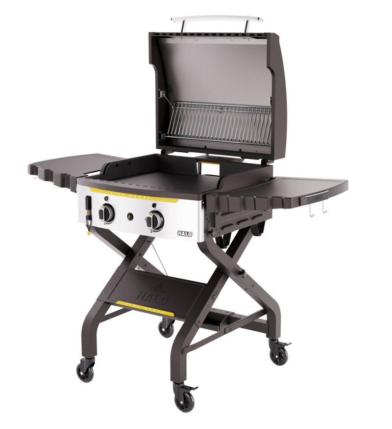 Halo Products: Elite 2 Burner, 4 Zone Griddle LP