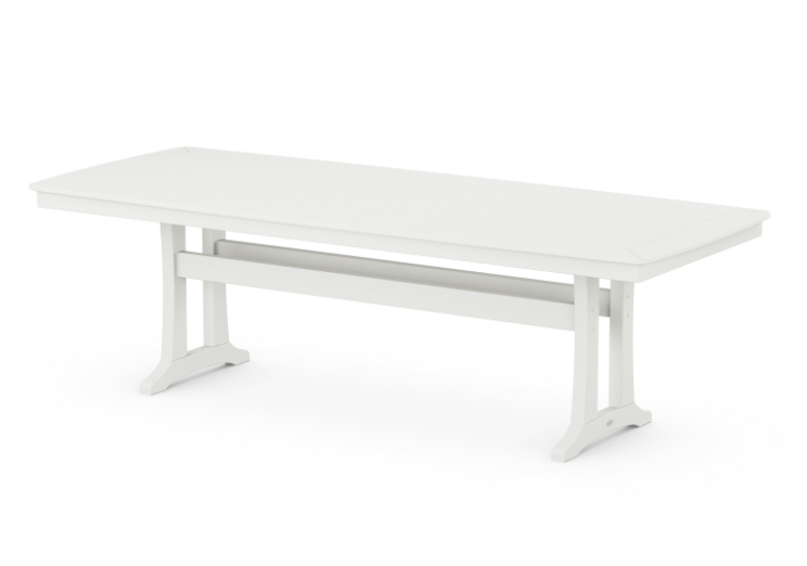 Polywood: Nautical Trestle 39" x 97" Dining Table