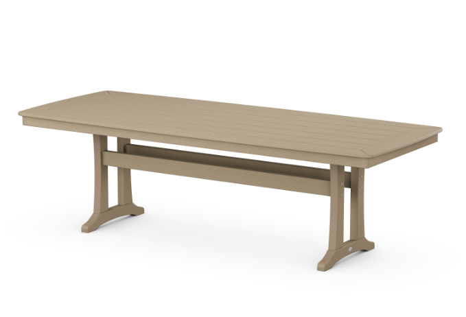 Polywood: Nautical Trestle 39" x 97" Dining Table